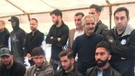 حضور بازیکنان استقلال در مراسم سالگرد غلامحسین مظلومی