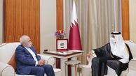 محمد جواد ظریف با امیر قطر دیدار کرد