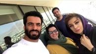 گردش روز جمعه یکتا ناصر و همسرش+عکس