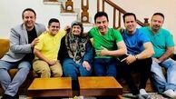 امیرمحمد مهمان خانه عمو پورنگ و مادرش+عکس