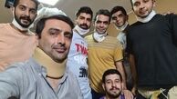 امین زندگانی در پشت صحنه خانه امن + عکس