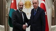 اردوغان با نخست‌وزیر اردن دیدار کرد