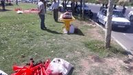 بازار سیاه دست فروشان مقابل ورزشگاه آزادی