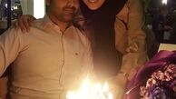 نیلوفر شهیدی و‌برادرش + عکس