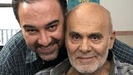 برزو ارجمند در کنار بازیگر پیشکسوت مشهور + عکس