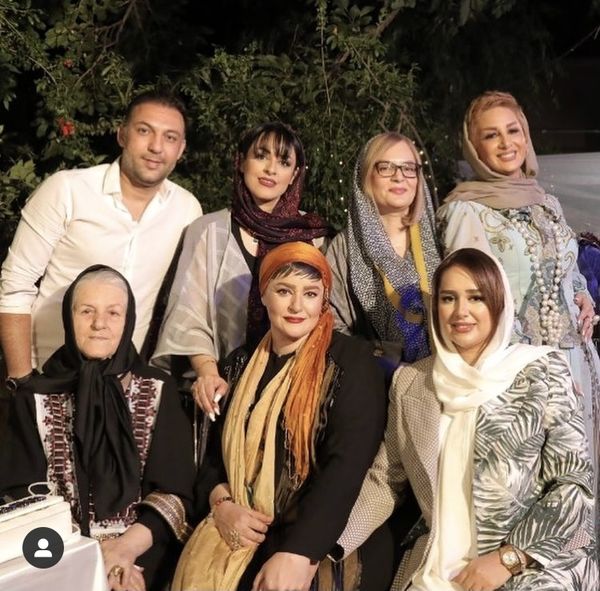 نعیمه نظام دوست در جمع خانواده اش + عکس