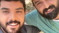 سلفی دوستانه بازیگران آقازاده + عکس
