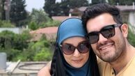 همسر همیشه همراه خانم مجری + عکس