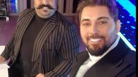 دانیال عبادی و خواننده مشهور در بک استیج + عکس