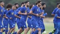 حضور امیر حسین صادقی در تمرین امروز آبی پوشان+ عکس