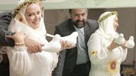 کبوتران عاشق بهاره رهنما و ‌همسرش + عکس