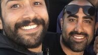 سلفی حسین مهری با دوستش + عکس