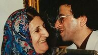علیرضا خمسه و مادرش در جوانی + عکس