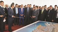 افتتاح بزرگ‌ترین بندر ساحلی دریای خزر در ترکمنستان 