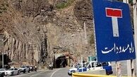 جاده هراز تا اطلاع ثانوی مسدود است