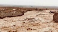 سیل در شرق اسفراین جاری شد