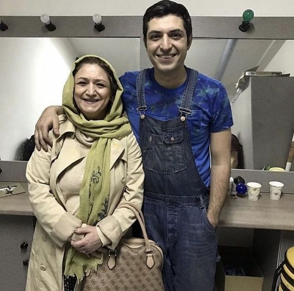 اشکان‌ خطیبی و ‌مادر جوانش + عکس