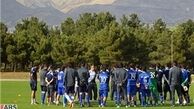حضور رحمتی با چهره جدید در تمرین استقلال
