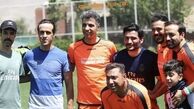 عادل فردوسی پور به فوتبالیستها پیوست + عکس