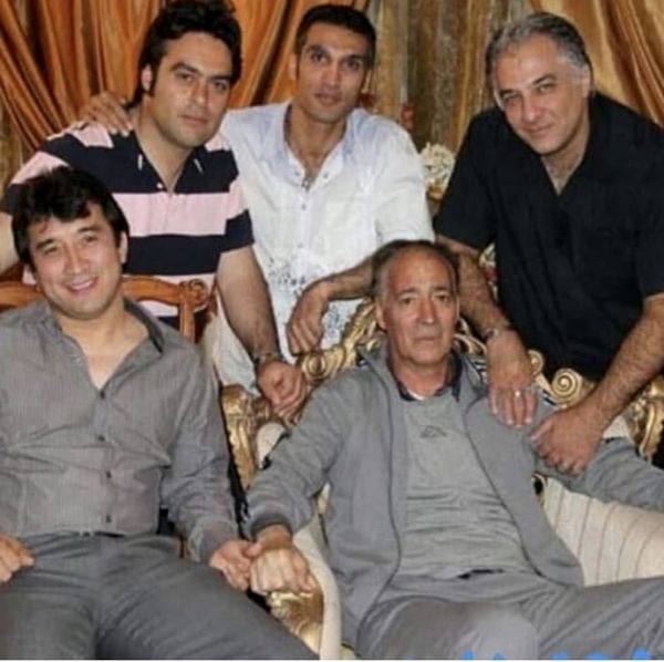 ایرج نوذری در کنار دوستان فوتبالیستش + عکس