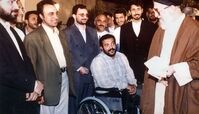 رامبد جوان، رضا عطاران و حسن جوهرچی در کنار رهبرانقلاب/عکس 