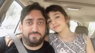 سلفی کوروش معصومی و خواهرزاده اش در ماشینش + عکس