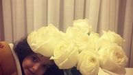 گل های خانه آزاده نامداری + عکس