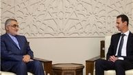 دیدار بروجردی با بشار اسد در دمشق