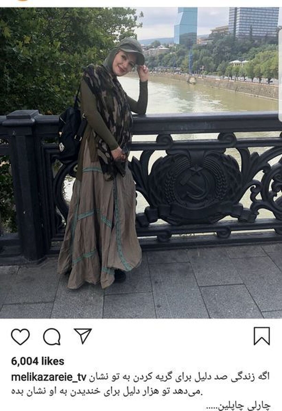 پوشش کامل خاله شادونه در خارج از کشور + عکس