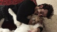 علی شادمان و سگش + عکس