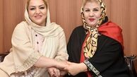 مادر علی اوجی و نرگس محمدی در یک قاب دوستانه!