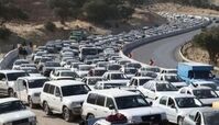 جاده های شمال قفل شد !