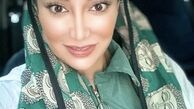 سلفی جدید بهاره افساری در ماشین + عکس