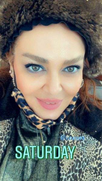ماسک پلنگی بهاره رهنما + عکس