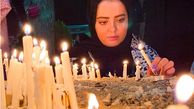 مهسا ایرانی در شب شام غریبان+عکس