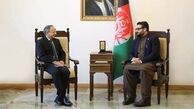 دیدار مشاور امنیت ملی افغانستان با سفیر هند