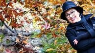 شادی معصومه کریمی در پاییز+عکس