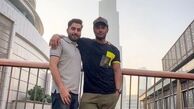 گلزار و برادرش در خارج از کشور + عکس