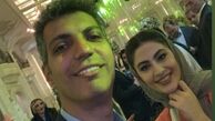 سلفی عادل فردوسی پور با بانوی عمارت+عکس