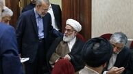 جزئیاتی از مراسم مردانه عروسی فرزند علی لاریجانی