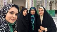 مژده خنجری  و همکارانش + عکس