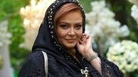 ژست بهاره رهنما با فرش‌های ایرانی