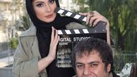  آقای کارگردان در کنار همسر بازیگرش/عکس