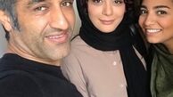 مارال فرجاد در کنار بازیگر نمکی موفق سینما+عکس