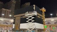 آیین تعویض پرده کعبه انجام شد