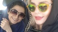 سلفی دوستانه خانم بازیگر + عکس