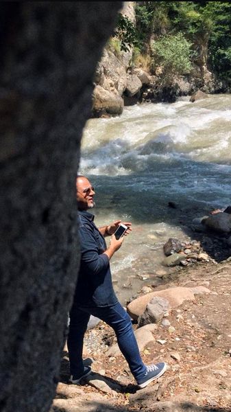 طبیعت گردی رضا مولایی + عکس